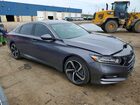 2018 Honda Accord Sport Серый vin: 1HGCV2E31JA014046