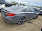 2018 Honda Accord Sport Серый vin: 1HGCV2E31JA014046
