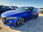 2020 Honda Accord Sport Blue vin: 1HGCV2F30LA009258