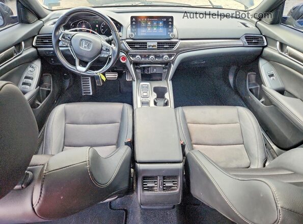 1HGCV2F30LA023273 2020 HONDA ACCORD Black Vista del salpicadero