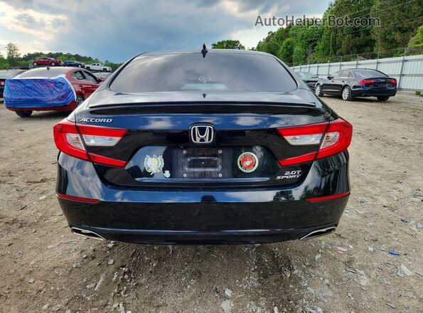 1HGCV2F30LA023273 2020 HONDA ACCORD Black Vista trasera