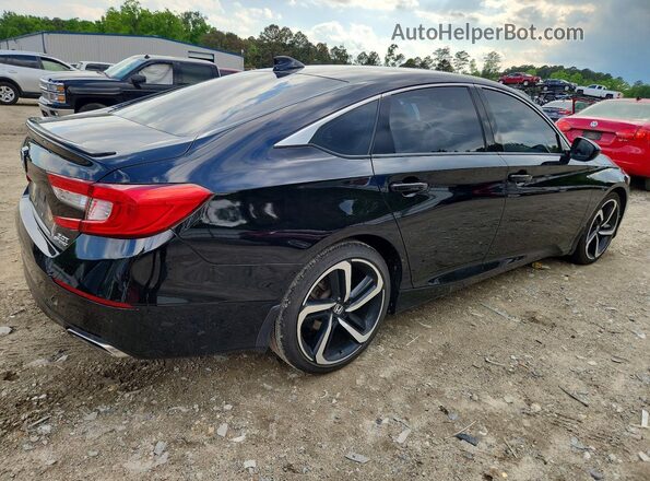 1HGCV2F30LA023273 2020 HONDA ACCORD Black Trasero derecho