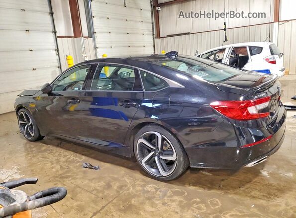 1HGCV2F31LA015473 2020 HONDA ACCORD Черный Задняя левая четверть