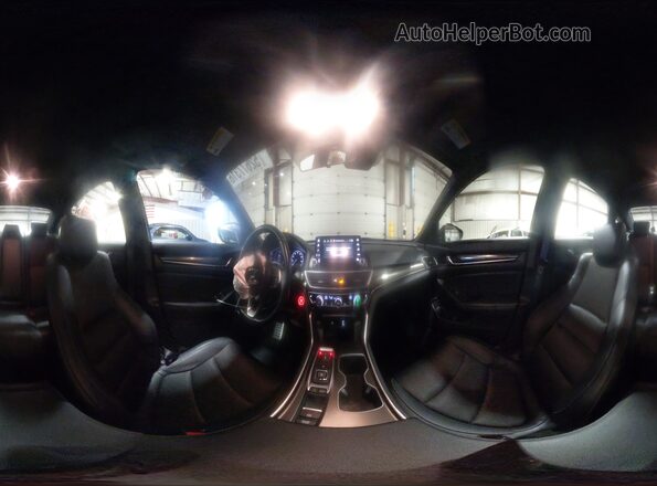 1HGCV2F31LA015473 2020 HONDA ACCORD Черный Панорамный вид салона 360°