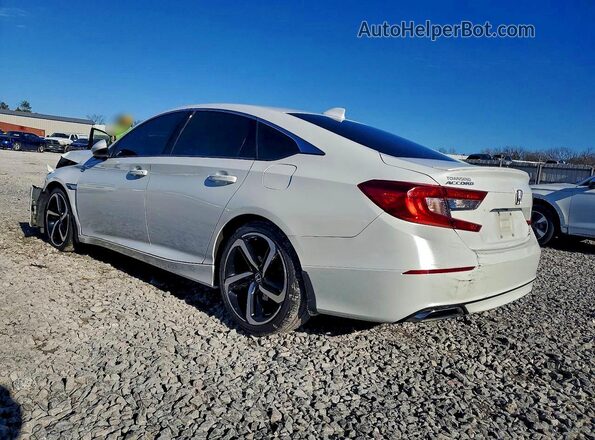 1HGCV2F31LA030376 2020 HONDA ACCORD White Tył lewy