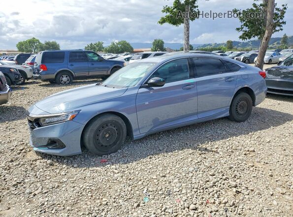 1HGCV2F32NA004789 2022 HONDA ACCORD Gray Przód lewy