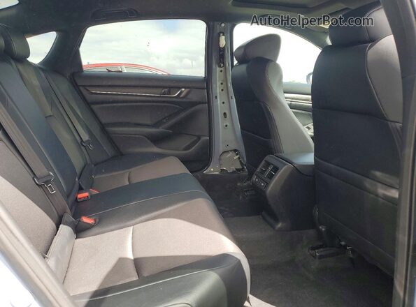 1HGCV2F32NA004789 2022 HONDA ACCORD Gray Widok tylnych siedzeń