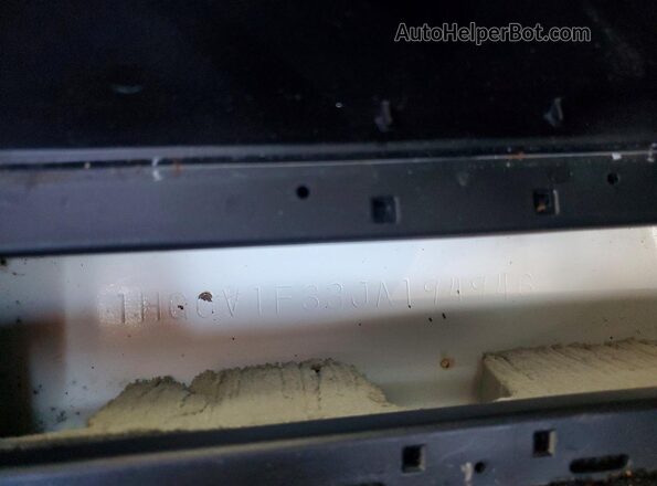 1HGCV2F34JA002861 2018 HONDA ACCORD White Вид підкапотного простору