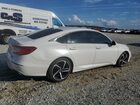 2018 Honda Accord Sport White vin: 1HGCV2F34JA002861