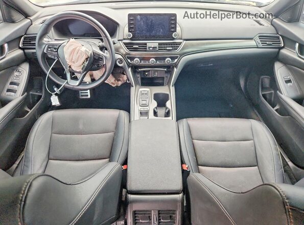 1HGCV2F34KA014137 2019 HONDA ACCORD Silver Vista del salpicadero