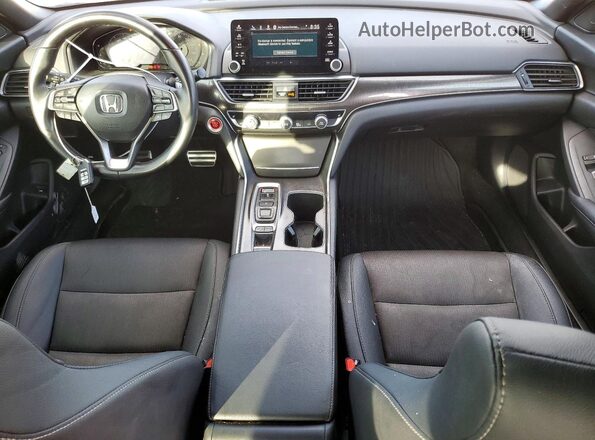 1HGCV2F35LA003973 2020 HONDA ACCORD White Widok deski rozdzielczej