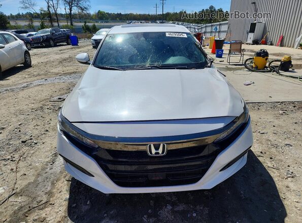 1HGCV2F36KA034678 2019 HONDA ACCORD White Vista frontal