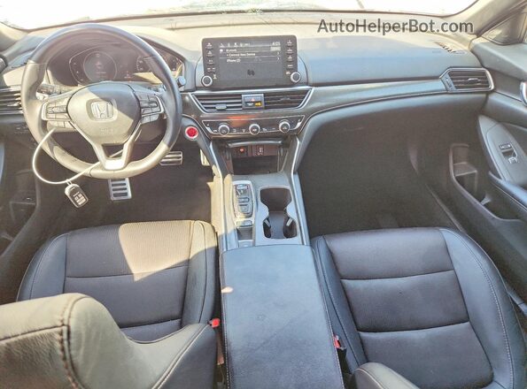 1HGCV2F36KA034678 2019 HONDA ACCORD White Vista del salpicadero