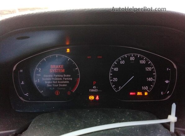 1HGCV2F36LA030020 2020 HONDA ACCORD Черный Вид щитка приборов