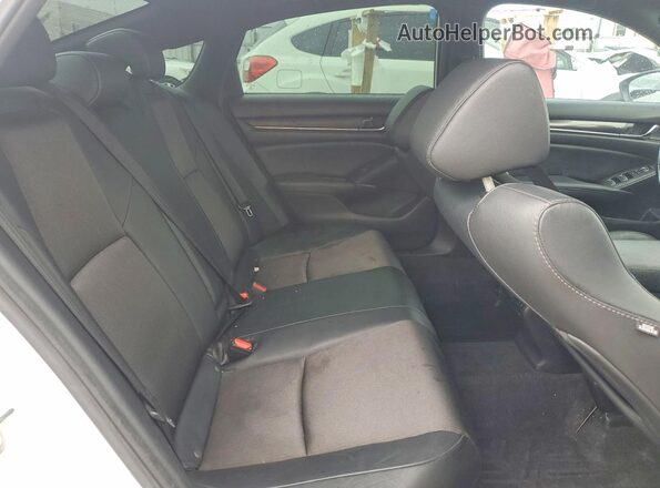 1HGCV2F37MA003653 2021 HONDA ACCORD White Вид задніх сидінь
