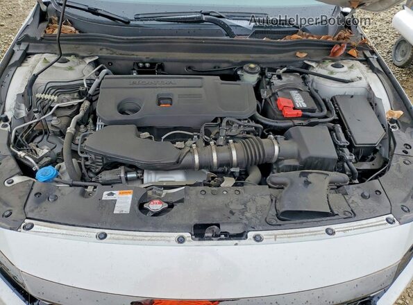 1HGCV2F37MA003653 2021 HONDA ACCORD White Вид задньої частини салону