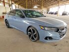 2021 Honda Accord Sport Blue vin: 1HGCV2F37MA029668