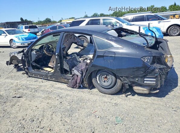 1HGCV2F38LA013171 2020 HONDA ACCORD Black Trasero izquierdo