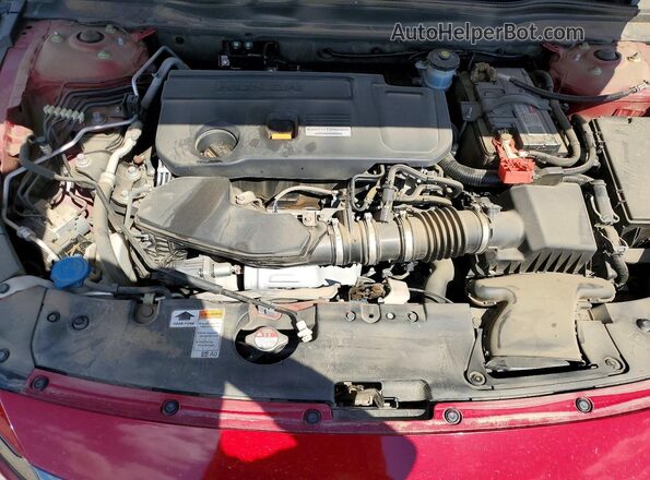 1HGCV2F39LA000509 2020 HONDA ACCORD Red Вид задньої частини салону