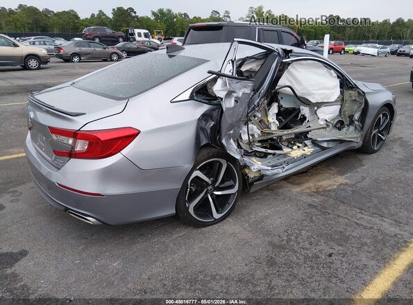 1HGCV2F39NA011383 2022 HONDA ACCORD Серебряный Задняя правая четверть