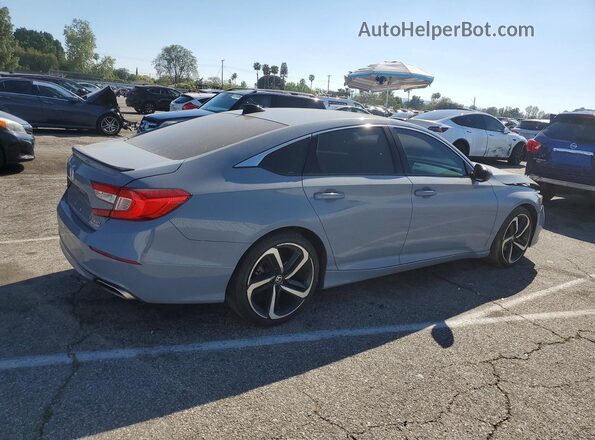 1HGCV2F39NA015787 2022 HONDA ACCORD Gray Trasero derecho