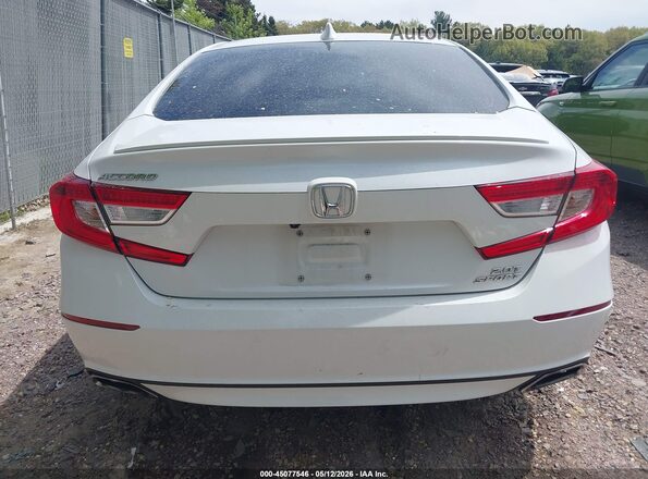 1HGCV2F3XJA018076 2018 HONDA ACCORD Белый 