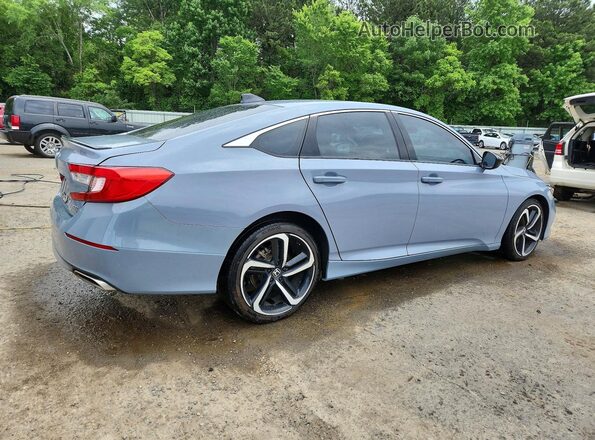 1HGCV2F3XMA003520 2021 HONDA ACCORD Gray Rear right