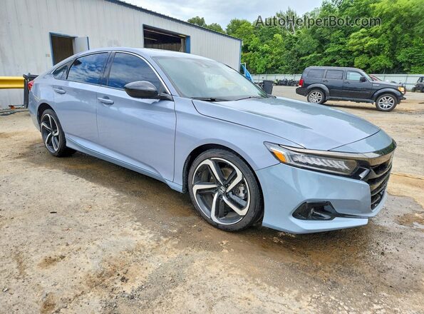 1HGCV2F3XMA003520 2021 HONDA ACCORD Gray Front right