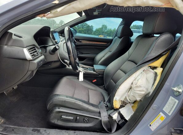 1HGCV2F3XMA003520 2021 HONDA ACCORD Gray Front interior view