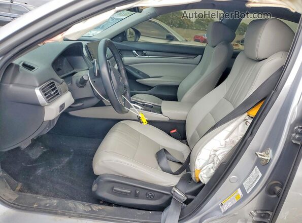 1HGCV2F50KA014802 2019 HONDA ACCORD Silver Front interior view