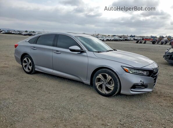 1HGCV2F50KA014802 2019 HONDA ACCORD Silver Front right