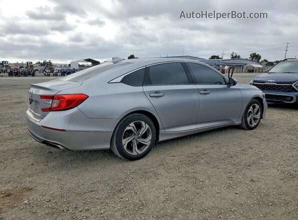 1HGCV2F50KA014802 2019 HONDA ACCORD Silver Rear right