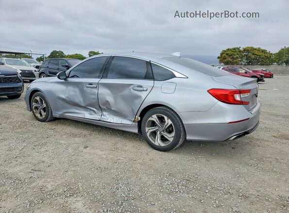 1HGCV2F50KA014802 2019 HONDA ACCORD Silver Rear left