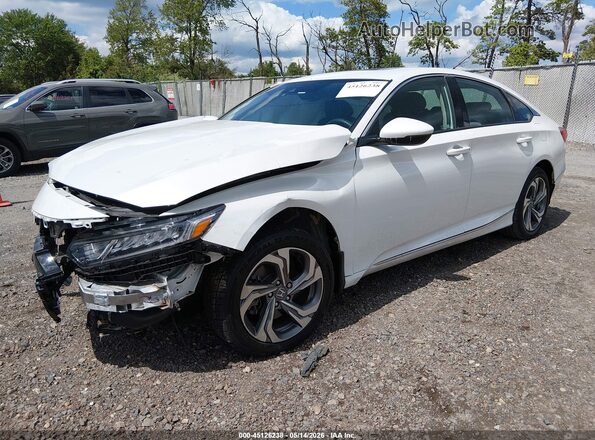 1HGCV2F51KA031771 2019 HONDA ACCORD White Przód lewy