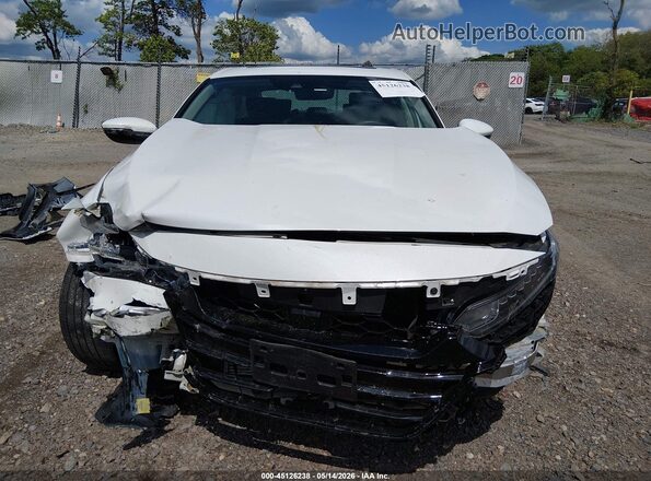 1HGCV2F51KA031771 2019 HONDA ACCORD White Widok wnętrza z tyłu