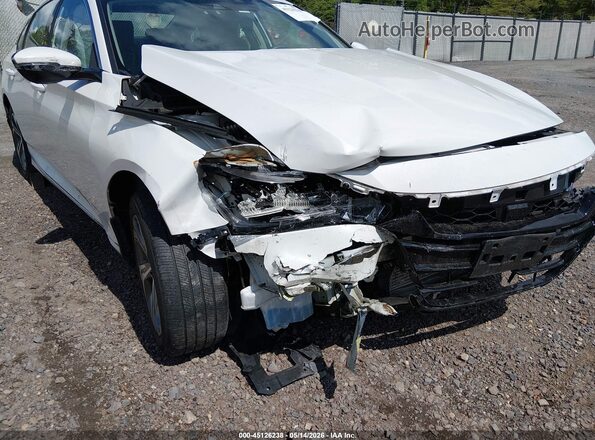 1HGCV2F51KA031771 2019 HONDA ACCORD White Widok z przodu