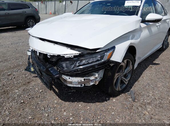 1HGCV2F51KA031771 2019 HONDA ACCORD White 