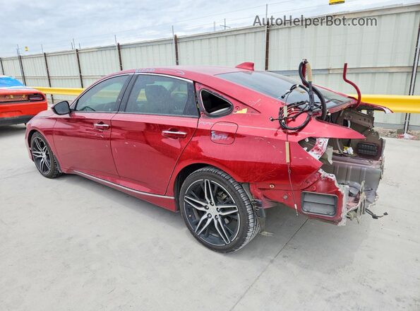 1HGCV2F90MA015907 2021 HONDA ACCORD Red Tył lewy