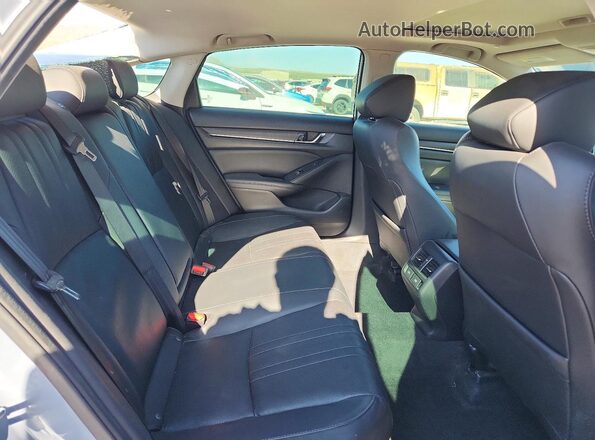 1HGCV2F91MA005631 2021 HONDA ACCORD Gray Widok tylnych siedzeń