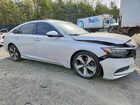 2019 Honda Accord Touring White vin: 1HGCV2F92KA036089
