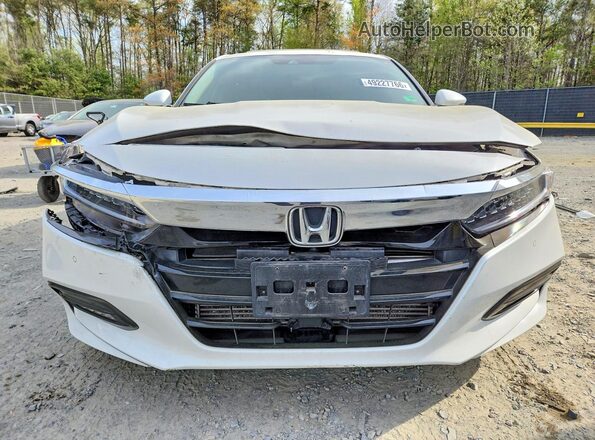 1HGCV2F92KA036089 2019 HONDA ACCORD White Вид спереду
