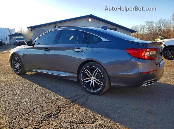 1HGCV2F92NA005560 2022 HONDA ACCORD Gray Rear left
