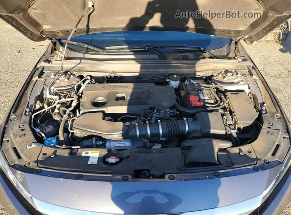 1HGCV2F92NA005560 2022 HONDA ACCORD Gray Rear interior view
