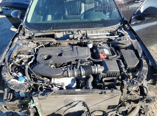 1HGCV2F93NA006877 2022 HONDA ACCORD Серый Вид задней части салона
