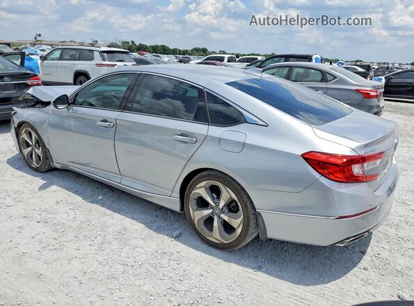 1HGCV2F94KA024896 2019 HONDA ACCORD Silver Задня ліва чверть