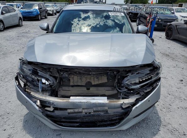 1HGCV2F94KA024896 2019 HONDA ACCORD Silver Вид спереду