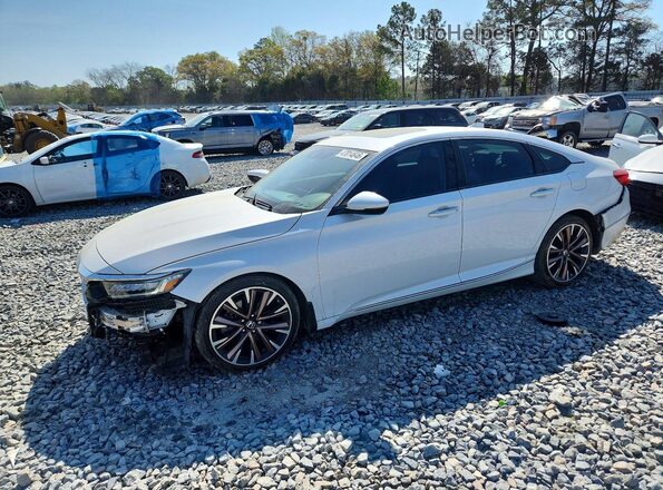 1HGCV2F94NA009934 2022 HONDA ACCORD Белый Передняя левая четверть