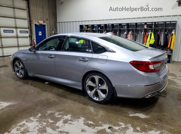 1HGCV2F95JA043455 2018 HONDA ACCORD Серый Задняя левая четверть