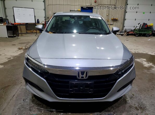 1HGCV2F95JA043455 2018 HONDA ACCORD Серый Вид спереди