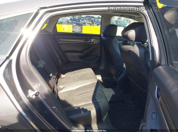 1HGCV2F95KA020873 2019 HONDA ACCORD Gray Vista de la etiqueta del VIN
